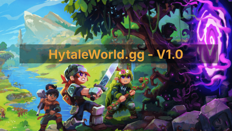 Welcome to HytaleWorld.gg V1.0
